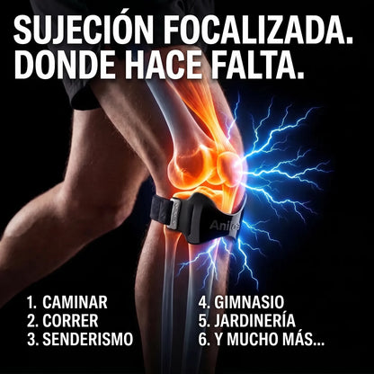 Sujeción focalizada donde hace falta: caminar, correr, senderismo, gimnasio y jardinería